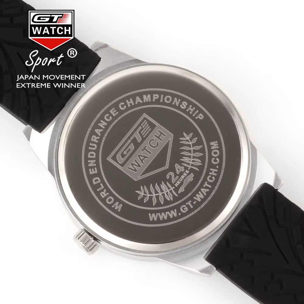 GT Watch Men Italy Flag F1 Sport Watch Mens Watches Top Brand Luxury Men'S Watch Clock Reloj Hombre Erkek Kol Saati Relogio