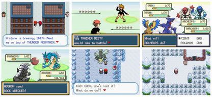 Pokemon Dark Rising GBA ROM Hack Video Game Boy Advance