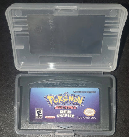 Pokemon Adventures Red Chapter GBA ROM Hack Video Game Boy Advance