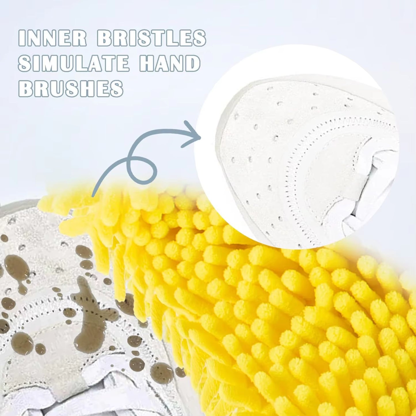 Shoe Laundry Bags Washing Machine Shoes Bag Durable Mesh Shoe Wash Bag with Zipper Soft Fiber Protect Sneaker Shoes Cleaning Bag