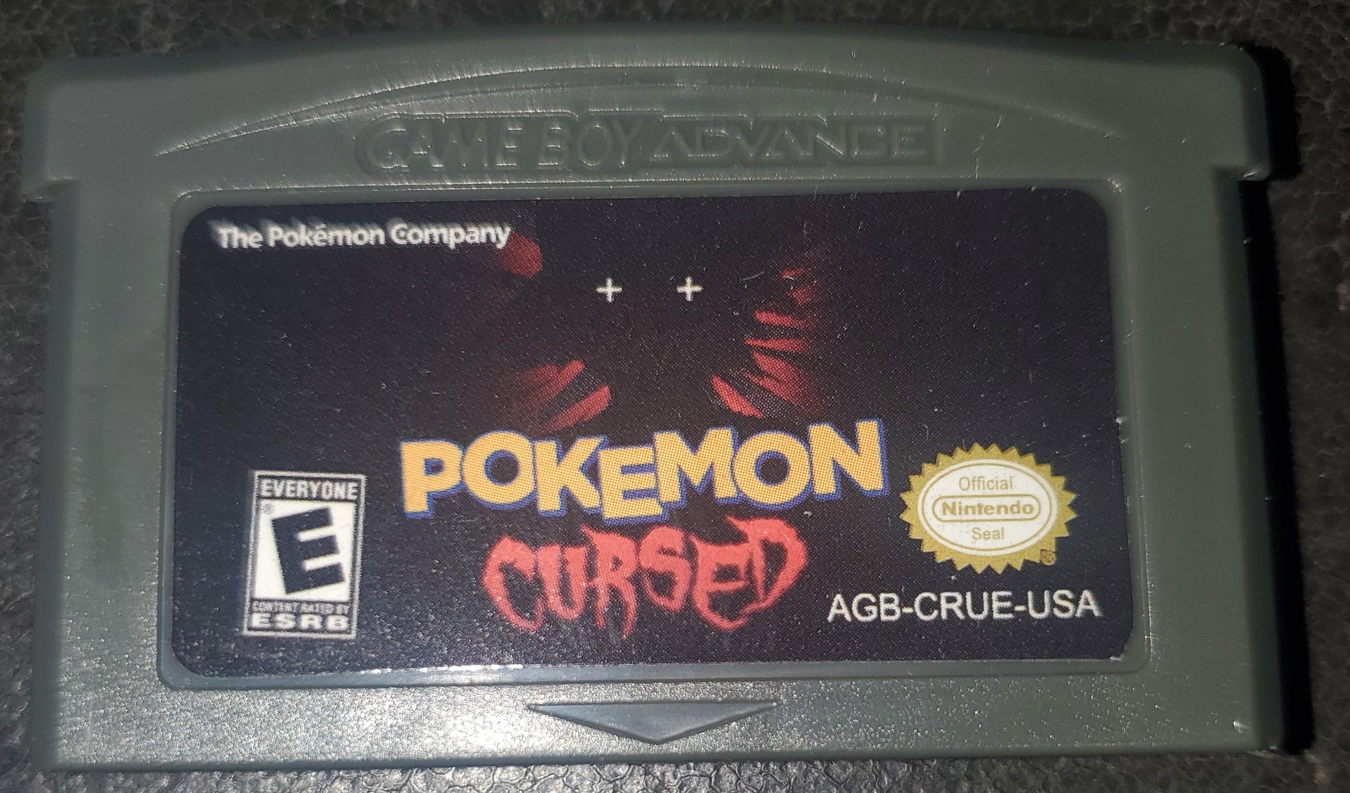 Pokemon Cursed GBA ROM Hack Video Game Custom Gameboy Advance