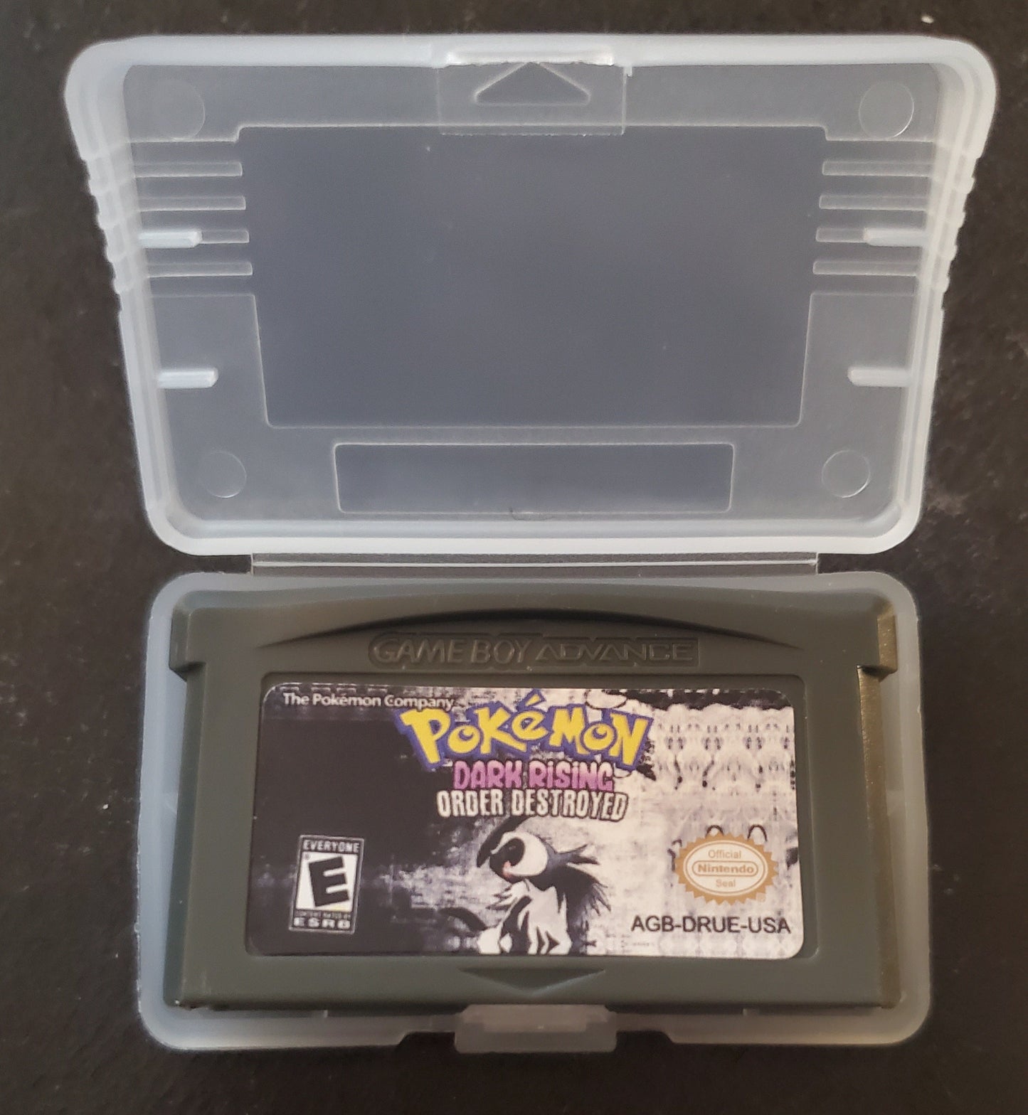 Pokemon Dark Rising GBA ROM Hack Video Game Boy Advance
