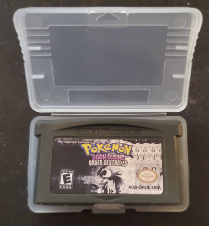 Pokemon Dark Rising GBA ROM Hack Video Game Boy Advance