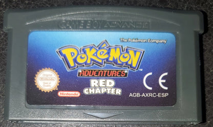 Pokemon Adventures Red Chapter GBA ROM Hack Video Game Boy Advance