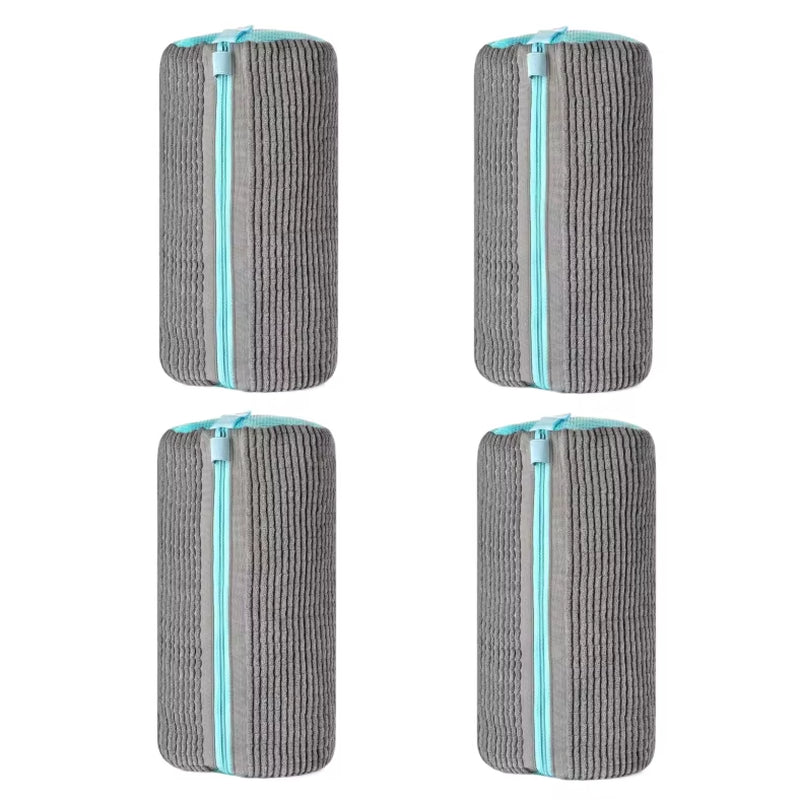 Shoe Laundry Bags Washing Machine Shoes Bag Durable Mesh Shoe Wash Bag with Zipper Soft Fiber Protect Sneaker Shoes Cleaning Bag