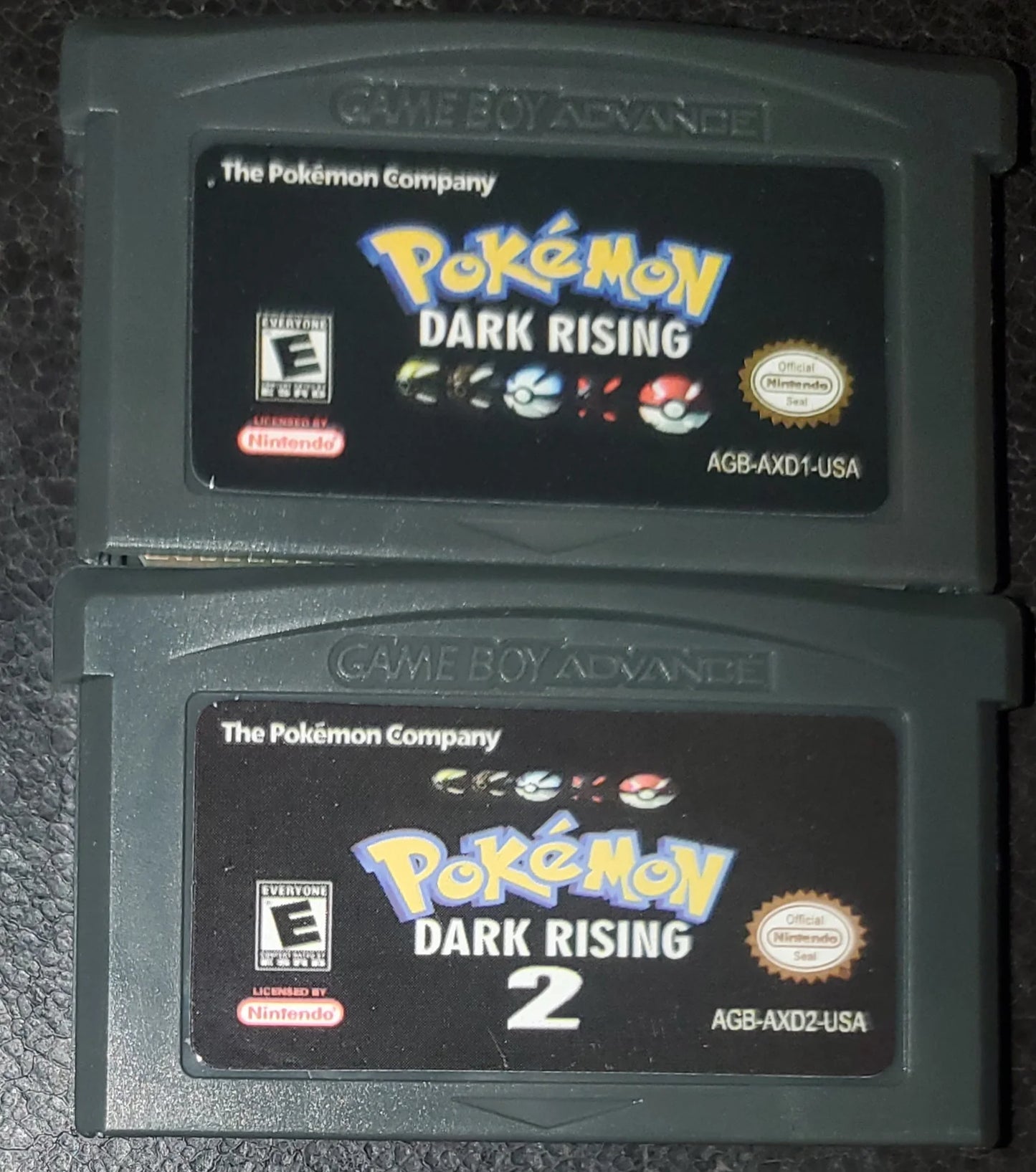 Pokemon Dark Rising GBA ROM Hack Video Game Boy Advance