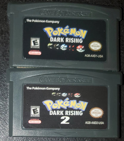 Pokemon Dark Rising GBA ROM Hack Video Game Boy Advance