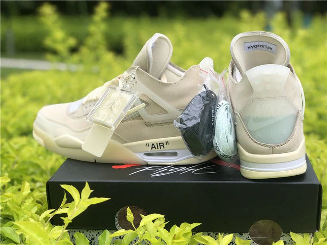 JORDAN 4 X off WHITE