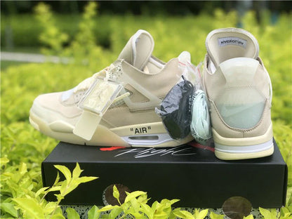JORDAN 4 X off WHITE