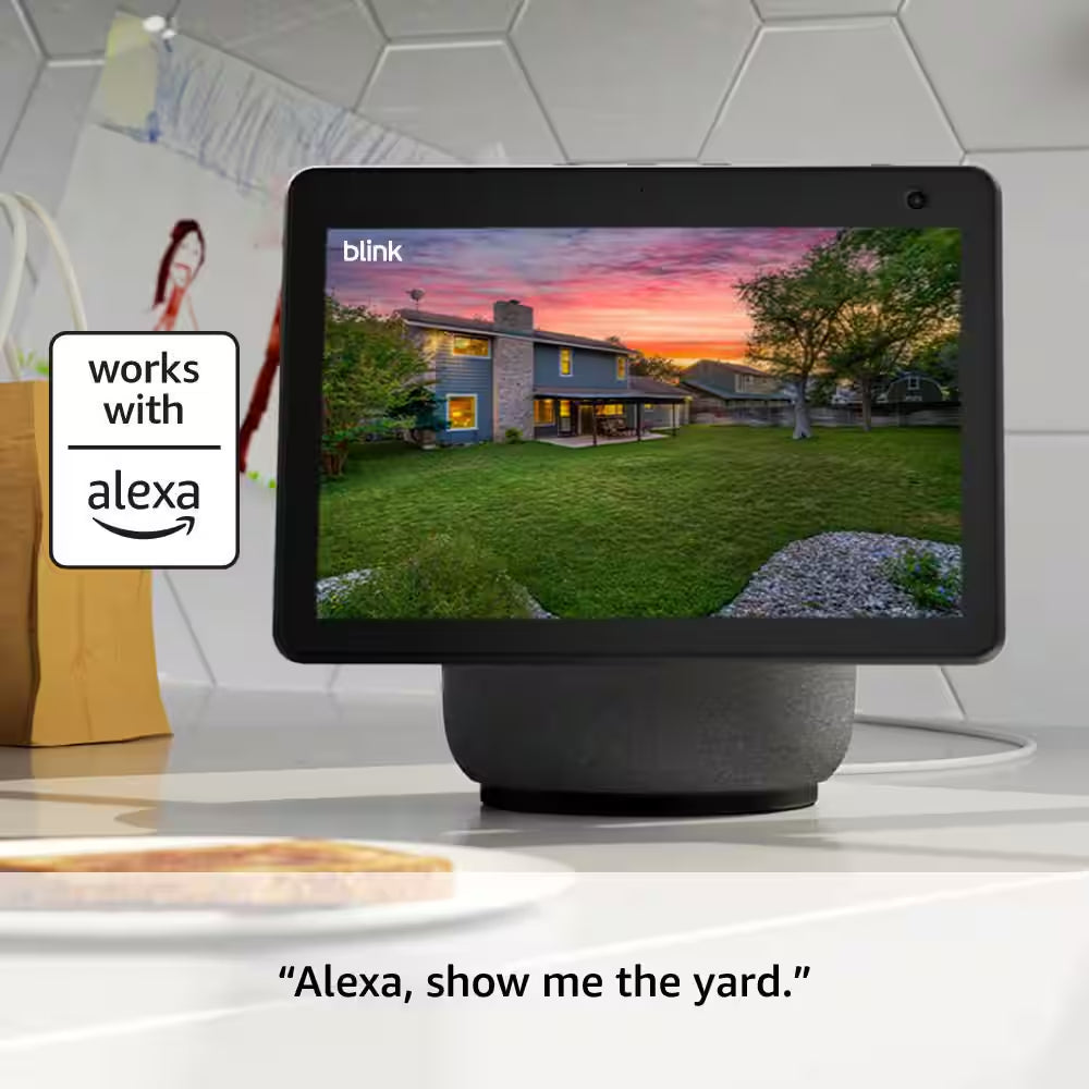 Outdoor 4 Xr-Wireless Battery Operated Outdoor Security Camera System with 4-Cameras and Included Sync Module XR, Black