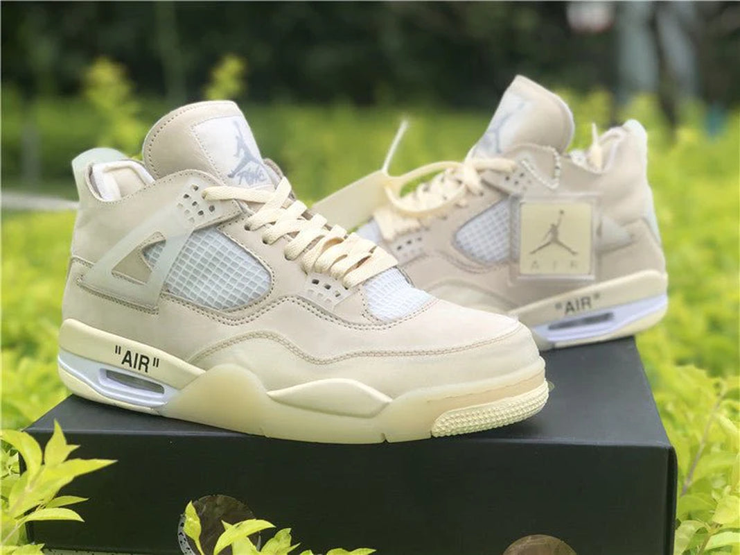 JORDAN 4 X off WHITE