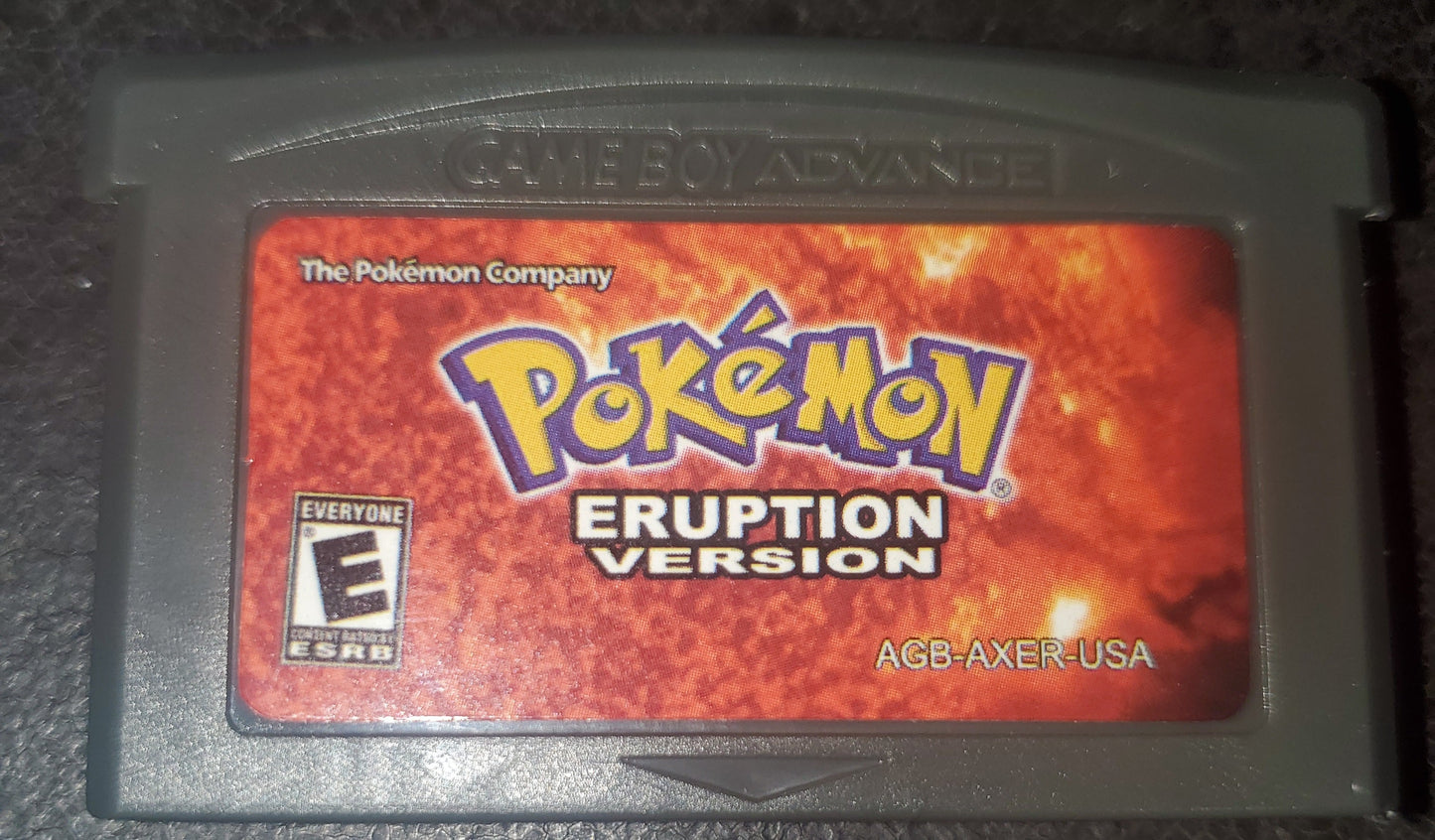 Pokemon Eruption GBA ROM Hack Video Game Custom Gameboy Advance