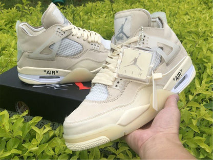 JORDAN 4 X off WHITE