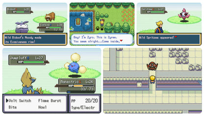 Pokemon Dark Rising GBA ROM Hack Video Game Boy Advance