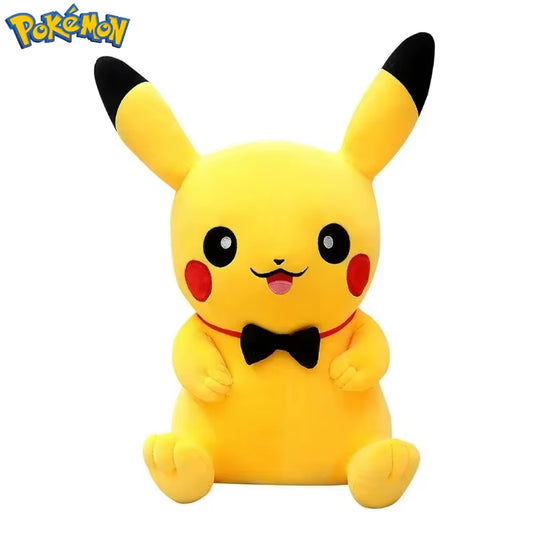 40/50/60/80/100CM Big Size Pokemon Pikachu Plush Toy Kawaii Stuffed Cartoon Anime Comfortable Soft Doll Christmas Plushies Gift