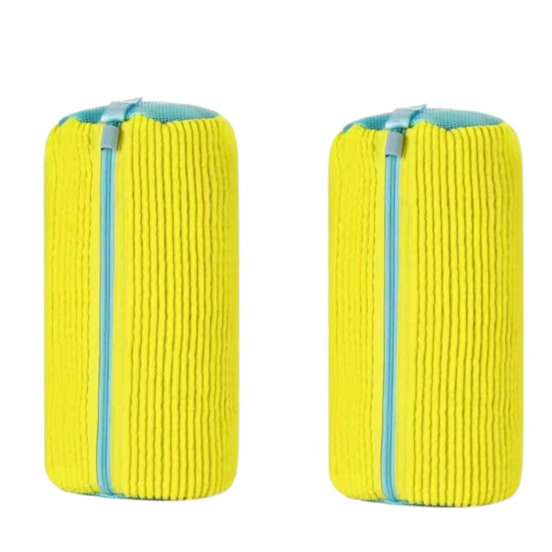 Shoe Laundry Bags Washing Machine Shoes Bag Durable Mesh Shoe Wash Bag with Zipper Soft Fiber Protect Sneaker Shoes Cleaning Bag